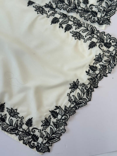 Dusty Rose Embroidered 3 piece party wear