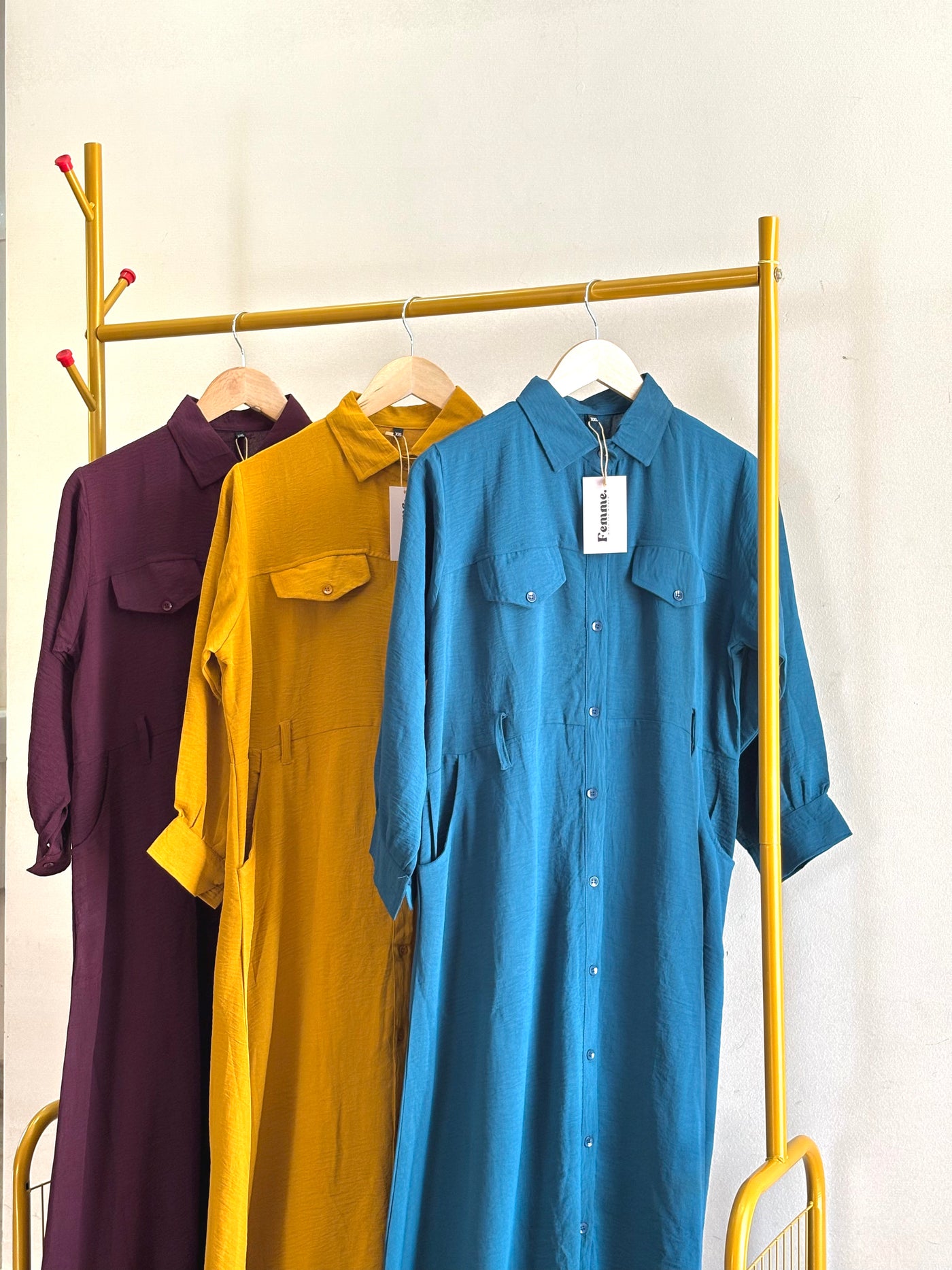 “Seven Shades of Style” – Matches your 7 dress color options.