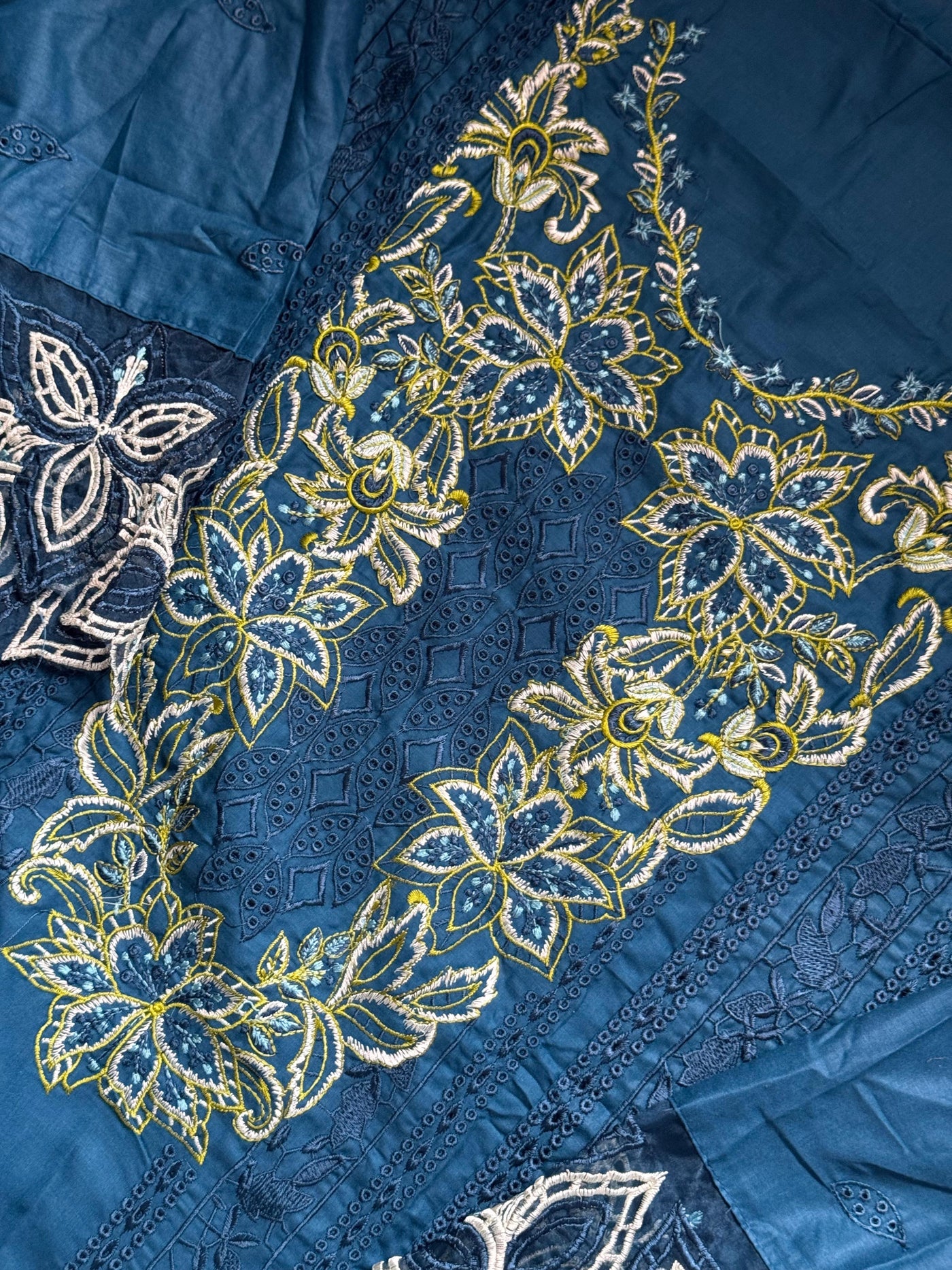 Threaded Beauty in Teal